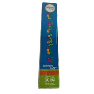 Ellison Design Flower Funky Extended Cuts Die 2.25" x 12" Compatible Big Shot